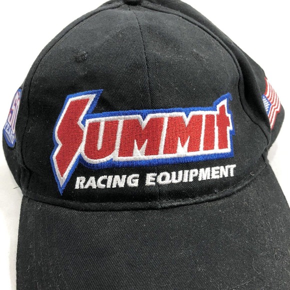 Summit Racing Equipment Baseball Cap Hat, 50 Years Black American Flag One Size - Picture 4 of 12